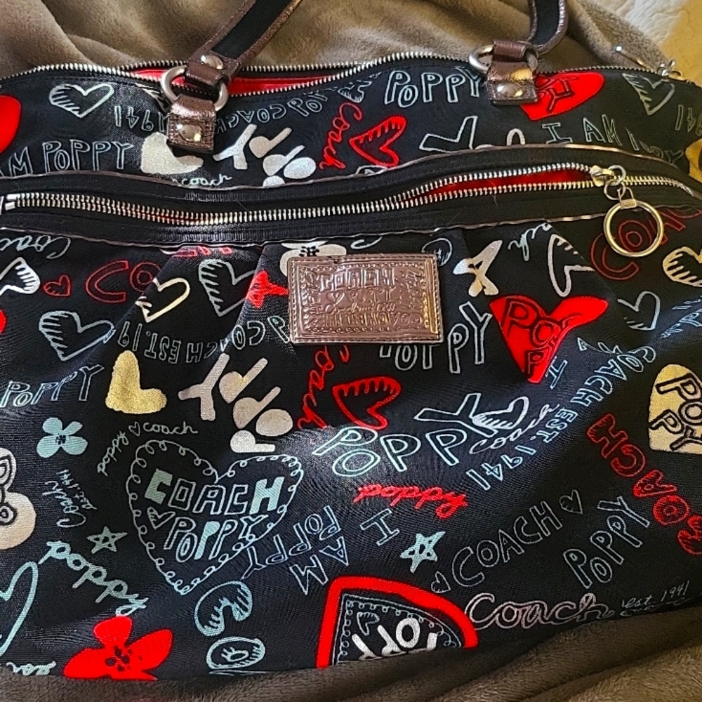 Y2k graffiti tote VINTAGE